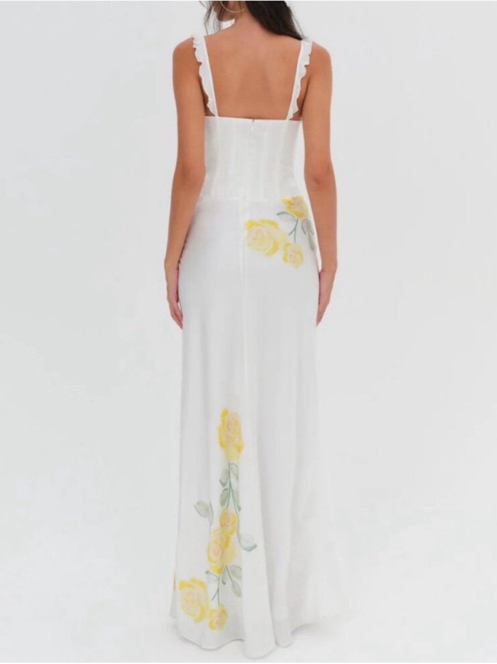 For Love and Lemons Millie Corset Maxi Dress Size Large - Picture 6 of 12